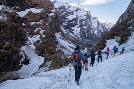 14 Days Annapurna Sanctuary trek with Bold Adventures Nepal.