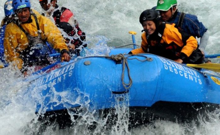 rafting in Nepal